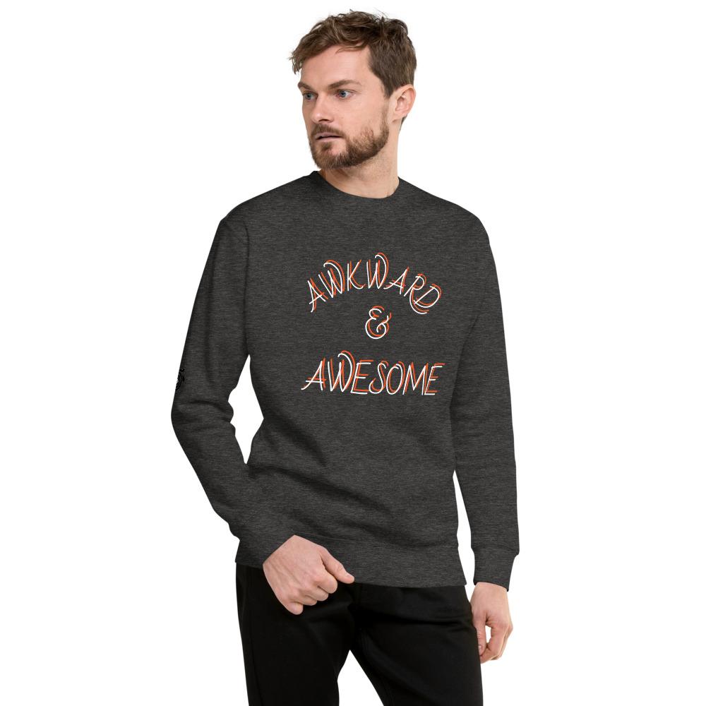 "Awkward & Awesome" Unisex Fleece Pullover
