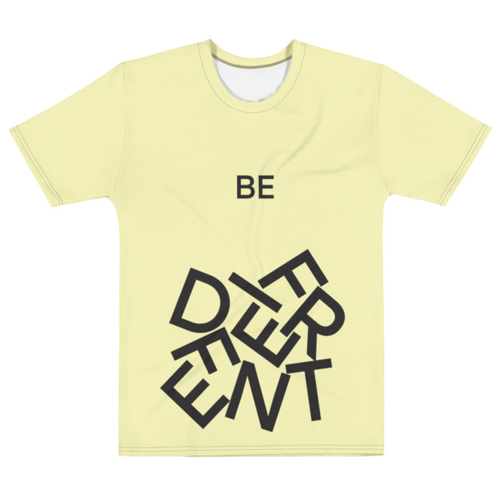 Be Different Black Tumbled Letters T-Shirt*