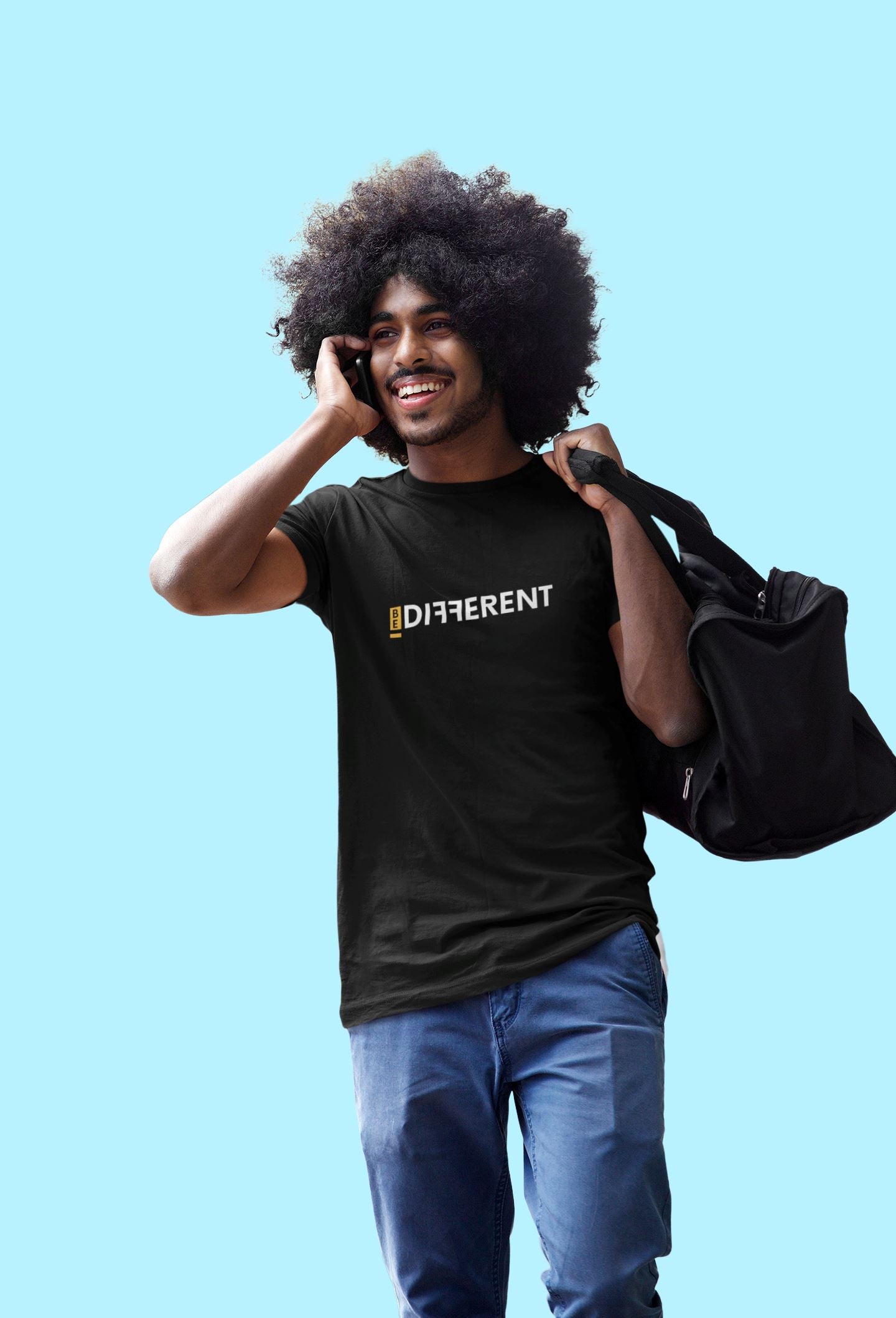 Be Different! Flipped Letters T-Shirt*