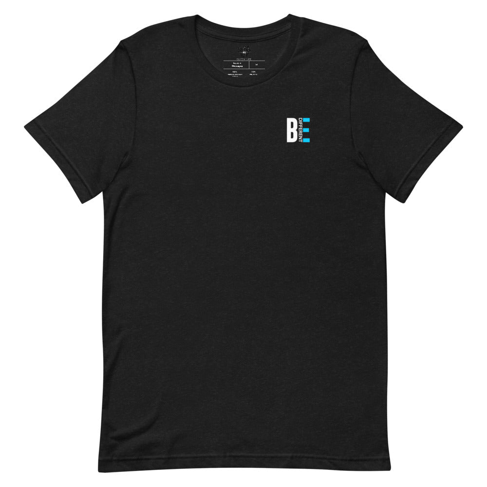 Be Different Teal and White Letters T-Shirt*
