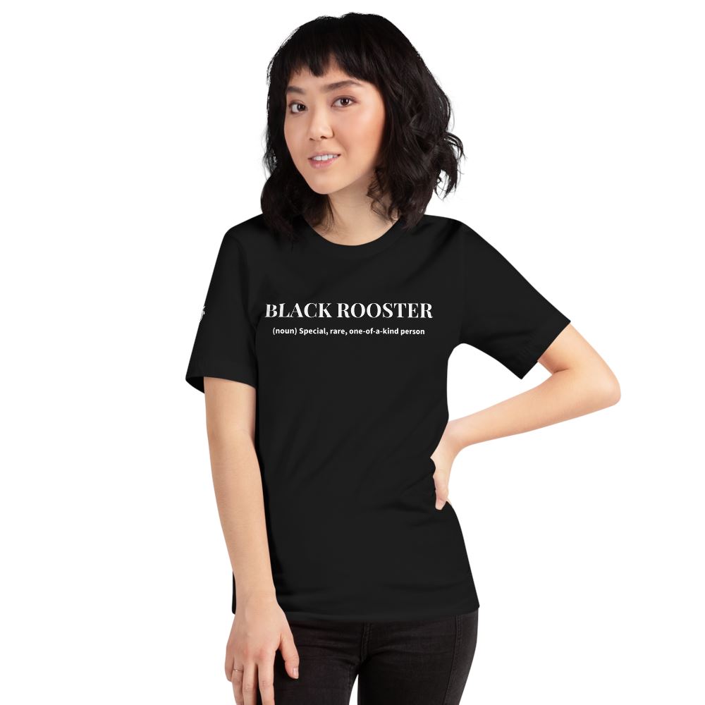 Black Rooster Defined unisex t-shirt
