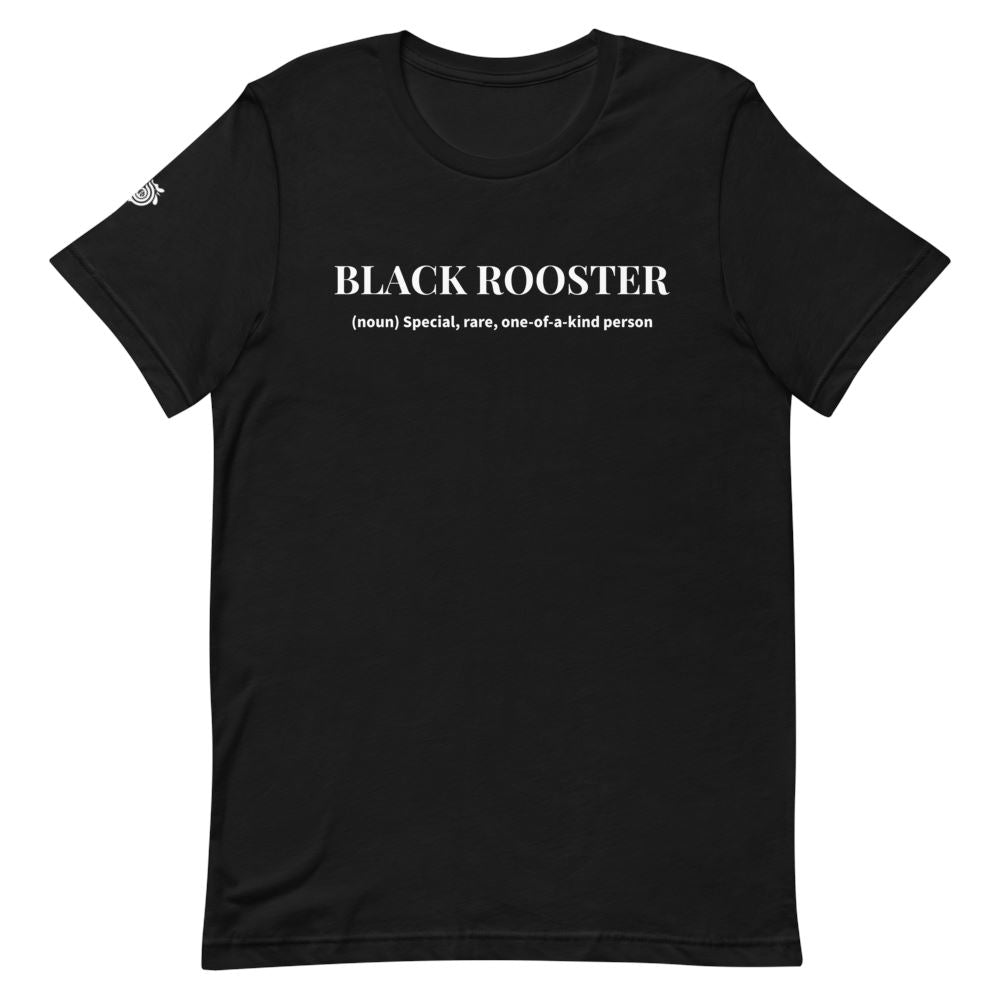 Black Rooster Defined unisex t-shirt