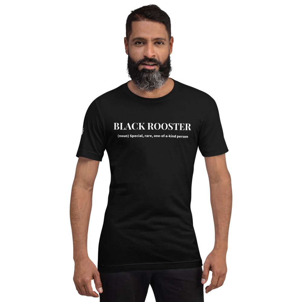 Black Rooster Defined unisex tee