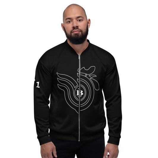 Black Rooster track jacket