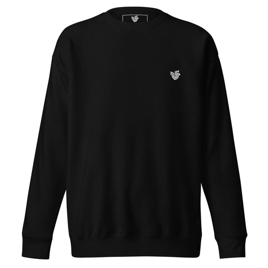 Black Rooster Tumbled Letters unisex premium pullover