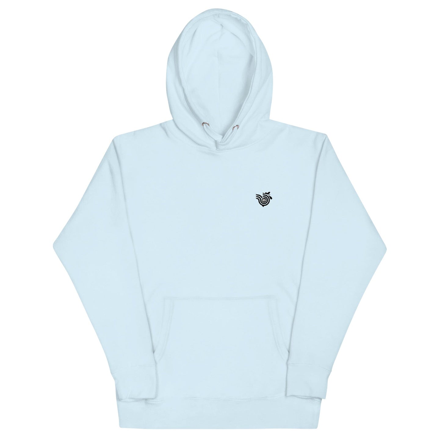 Black Rooster Vertical unisex hoodie