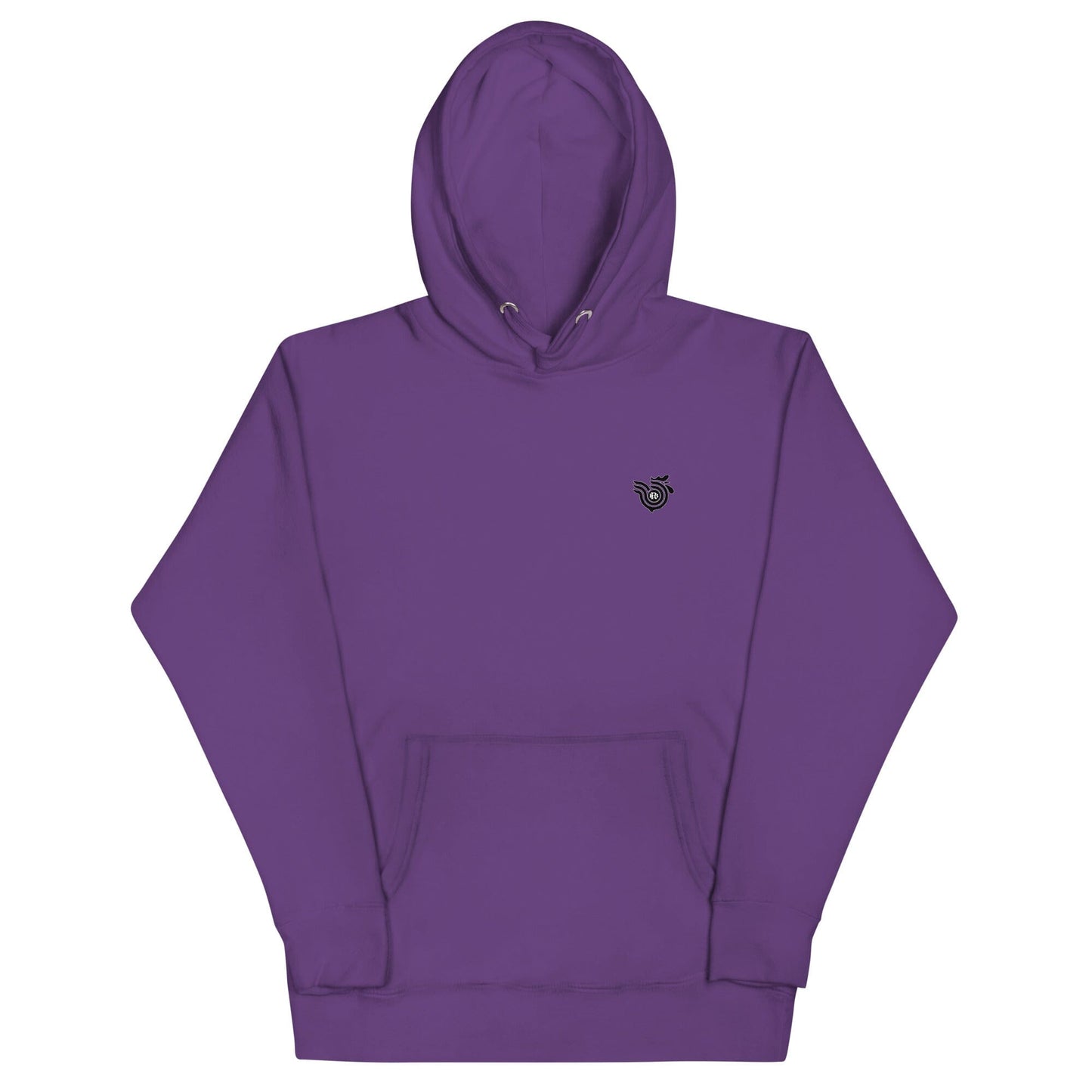 Black Rooster Vertical unisex hoodie