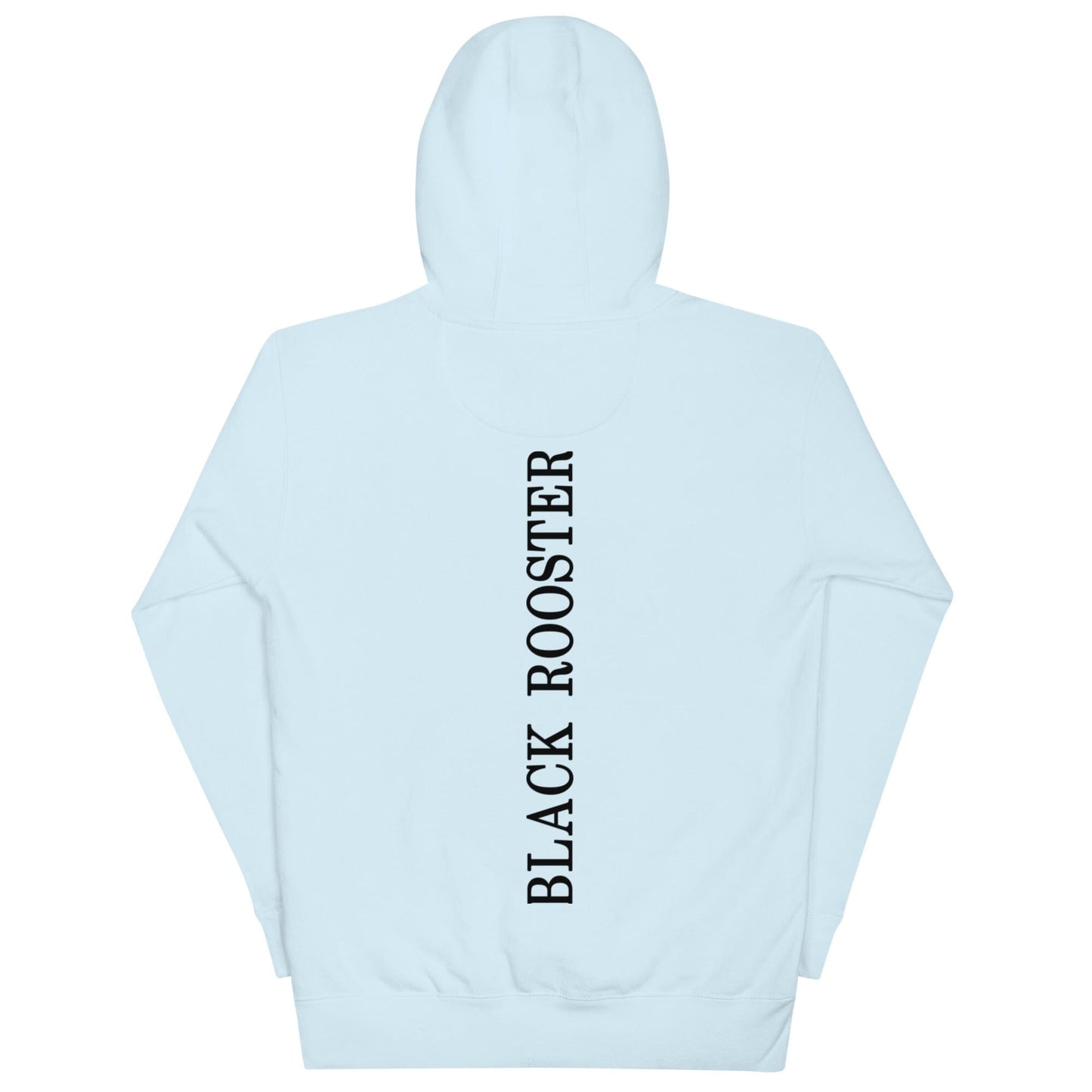 Black Rooster Vertical unisex hoodie
