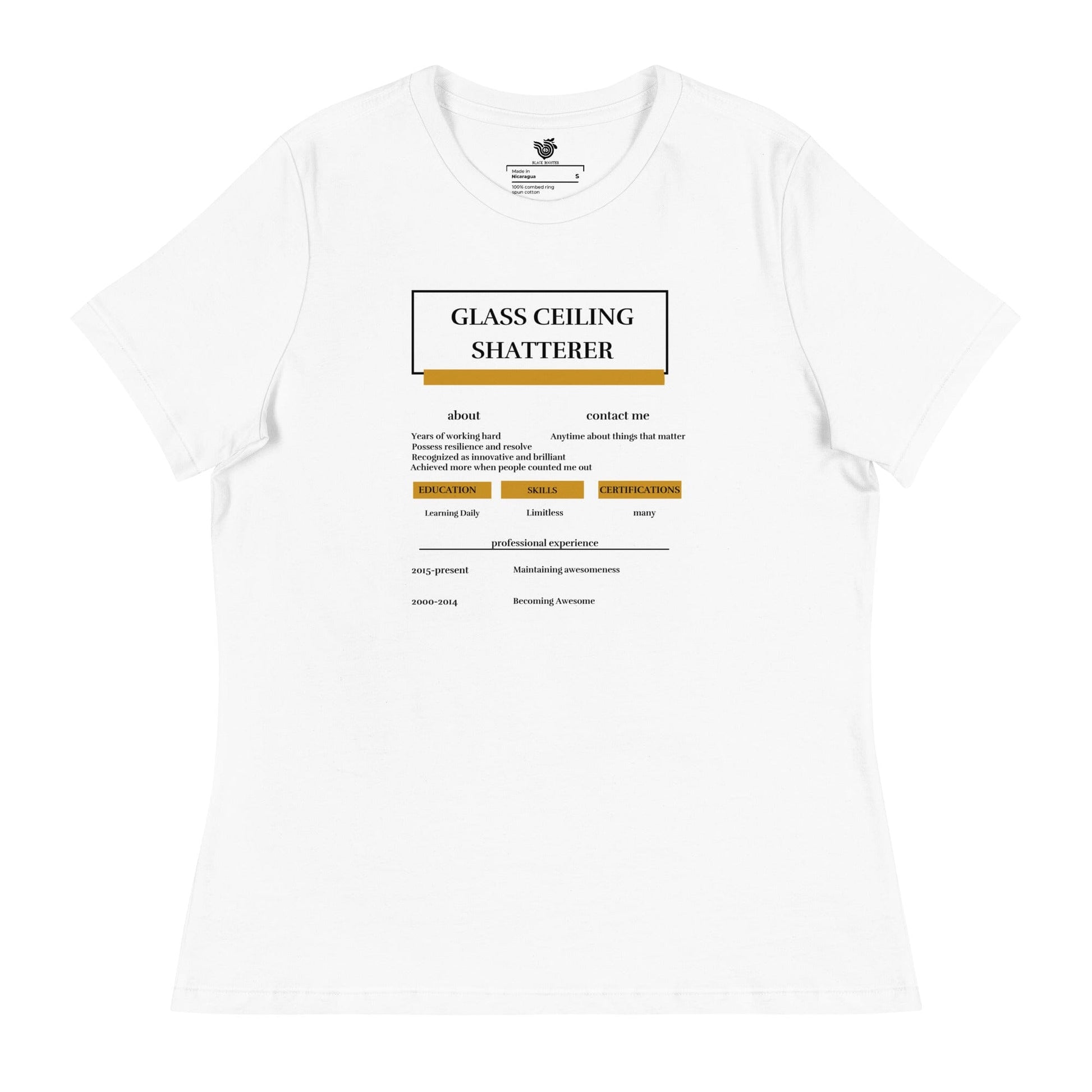 Glass Ceiling Shatterer women's relaxed t-Shirt