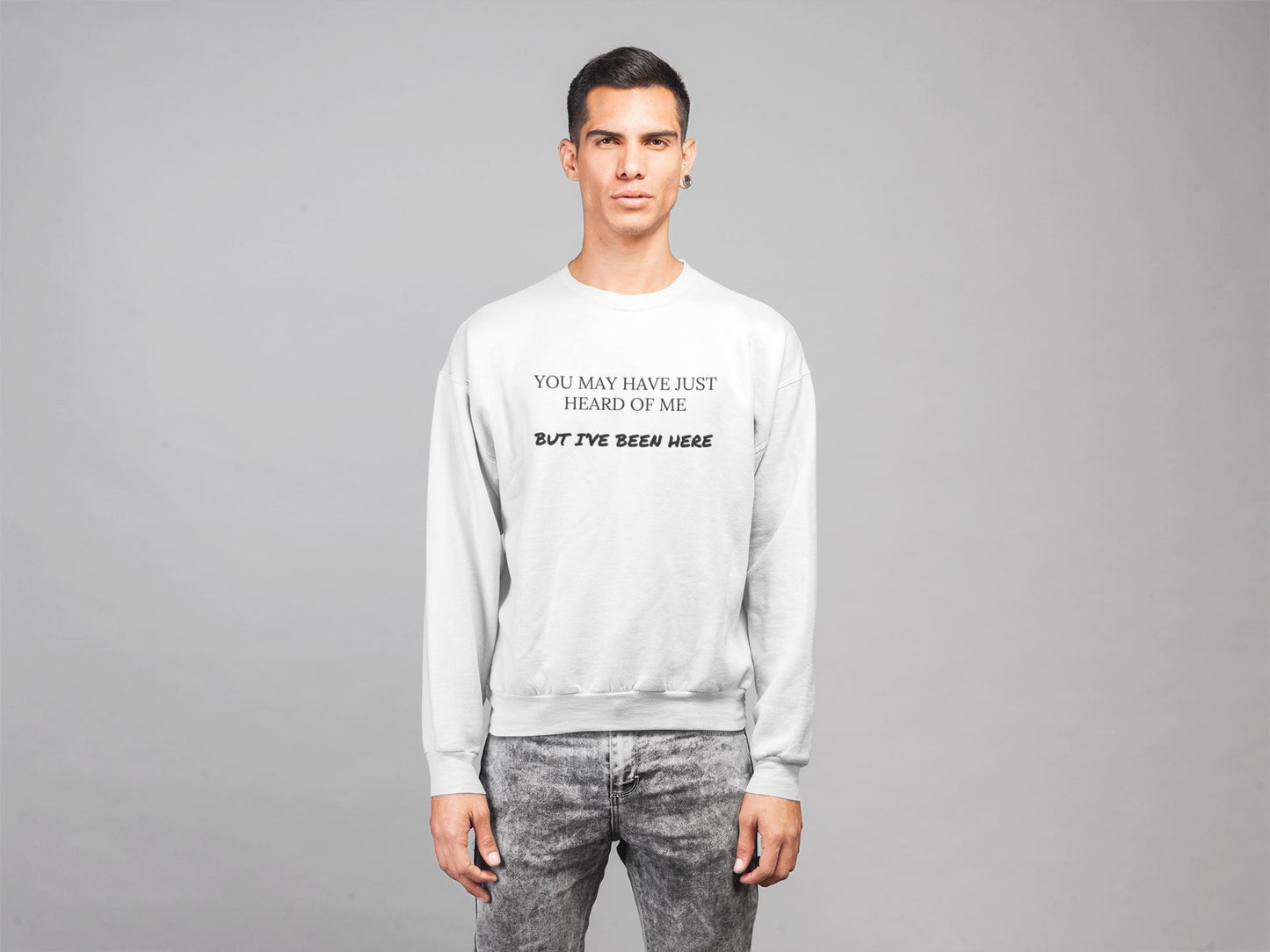 I've Been Here unisex fleece pullover