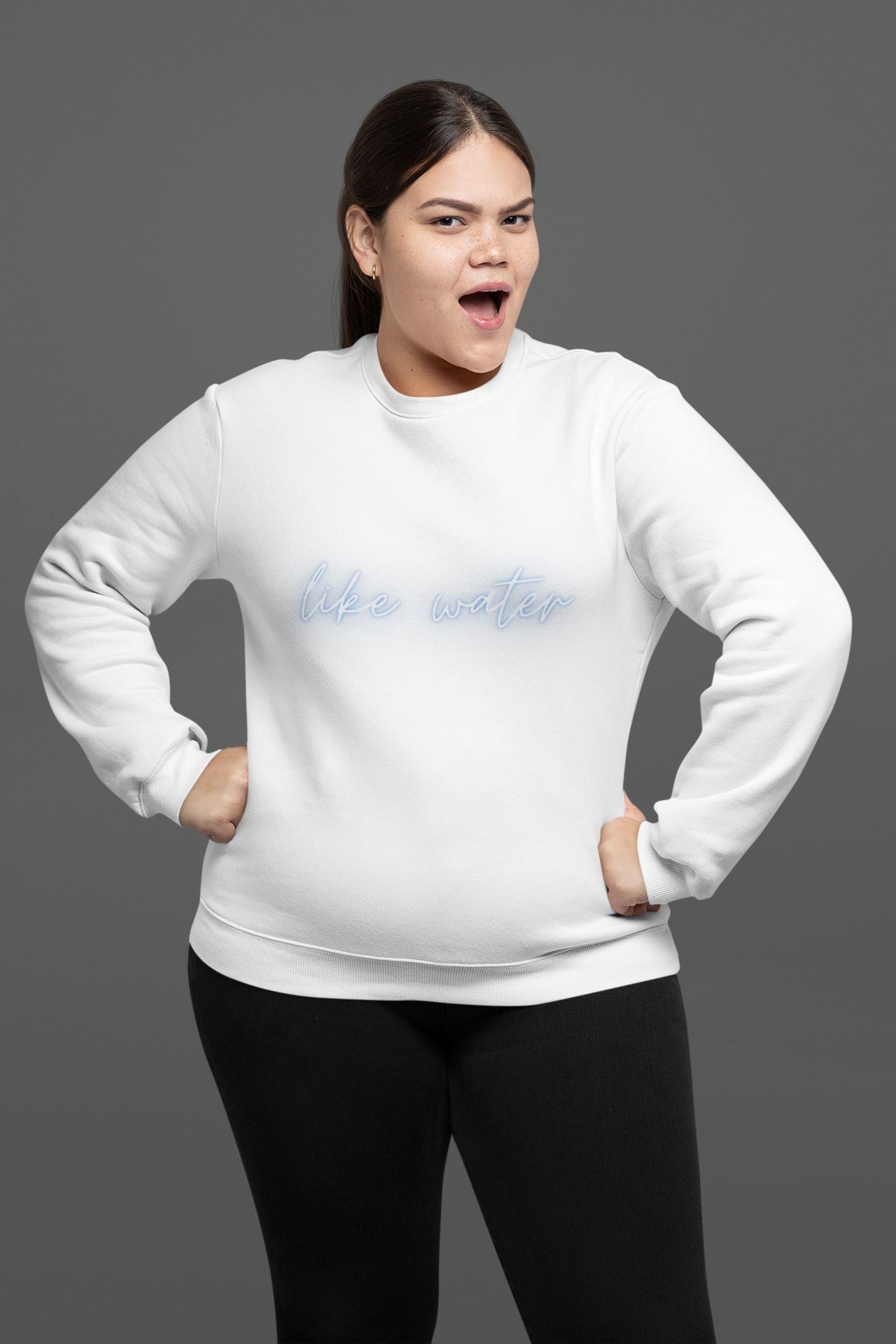 "Like Water" Fleece Pullover
