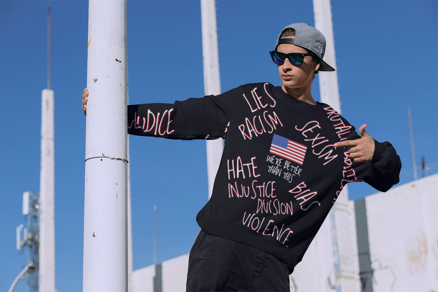 New! Woke Unisex Pullover