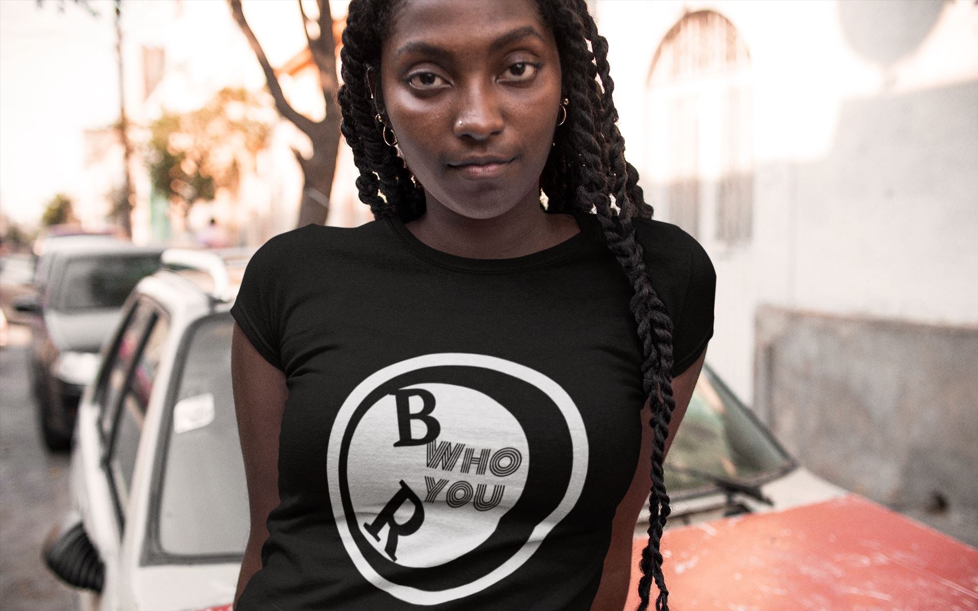 B Who You R short-sleeve unisex t-shirt