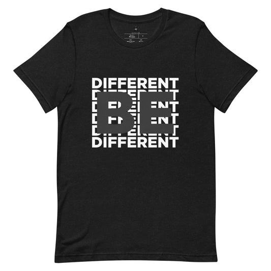 Be Different Negative Space Designed T-Shirt*