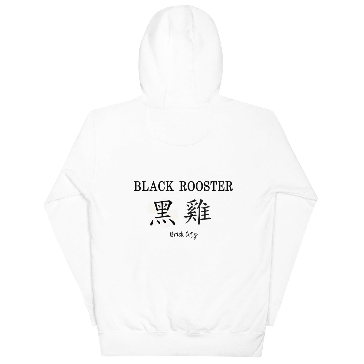 Black Rooster brick city unisex hoodie