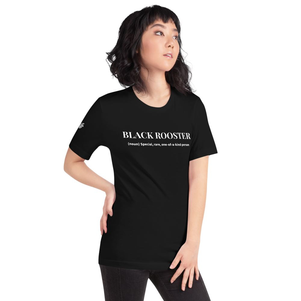 Black Rooster Defined unisex t-shirt