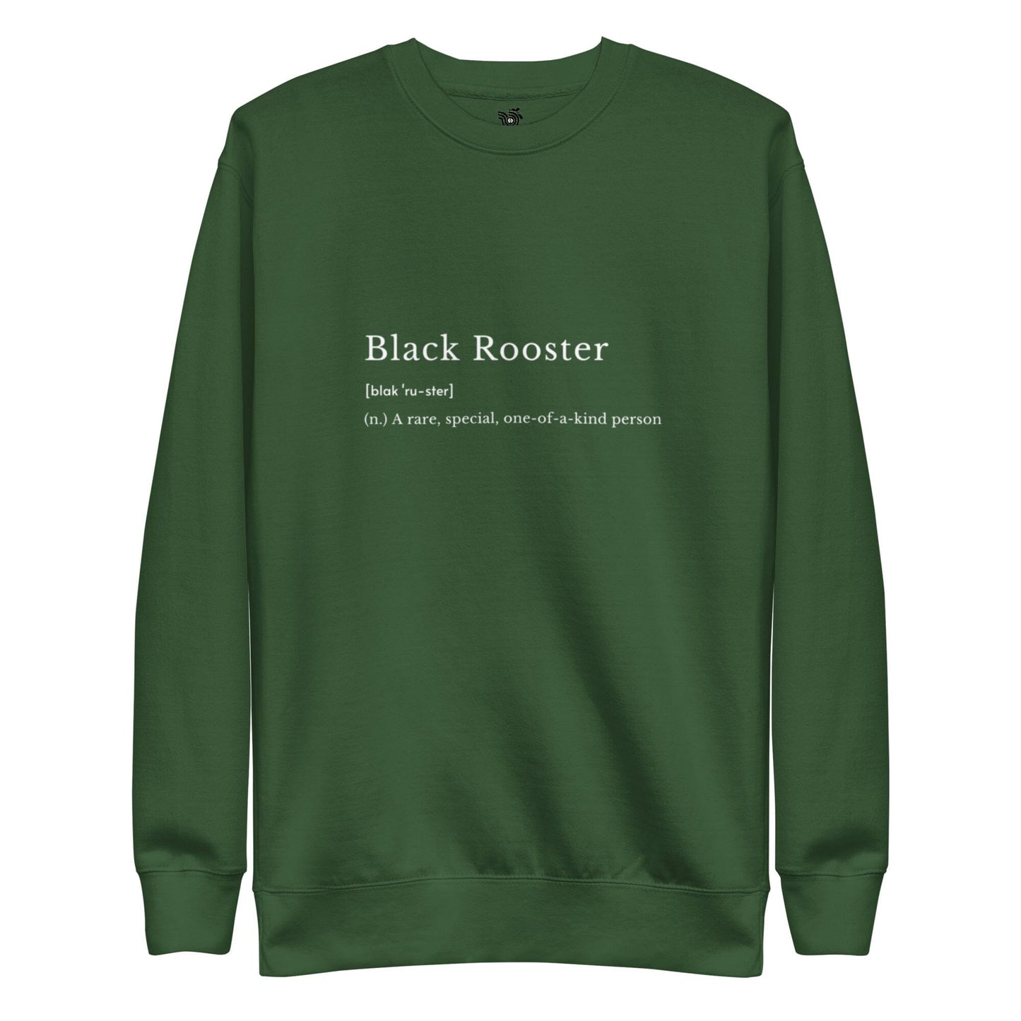 Black Rooster Definition unisex premium pullover