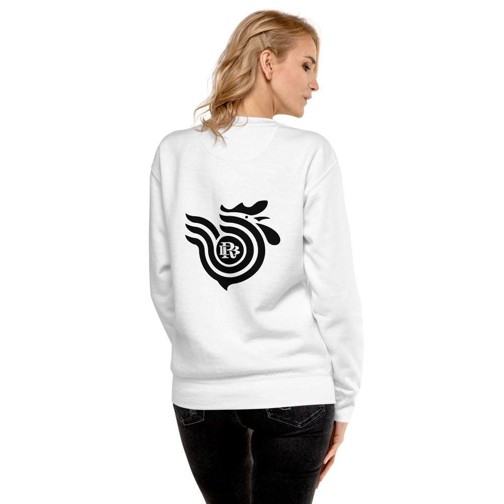 Black Rooster Logo unisex fleece pullover