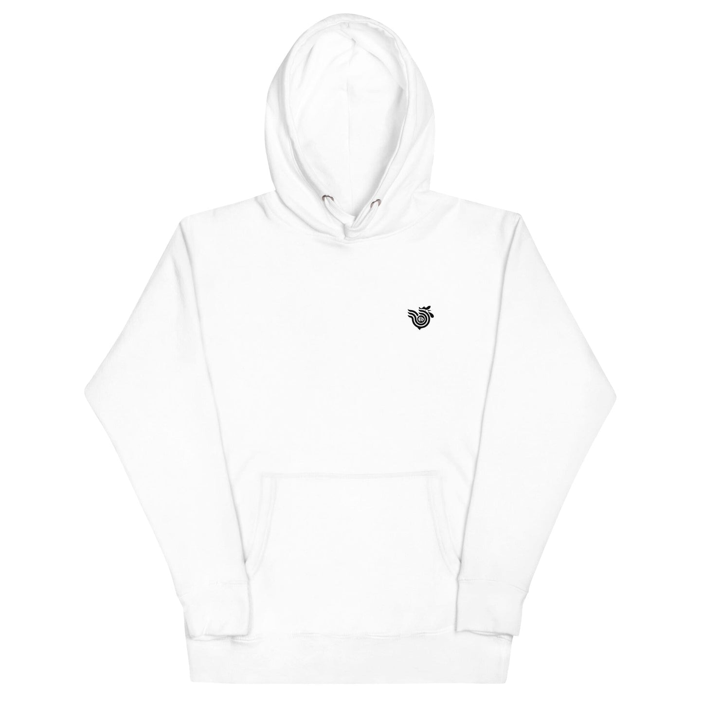 Black Rooster Vertical unisex hoodie