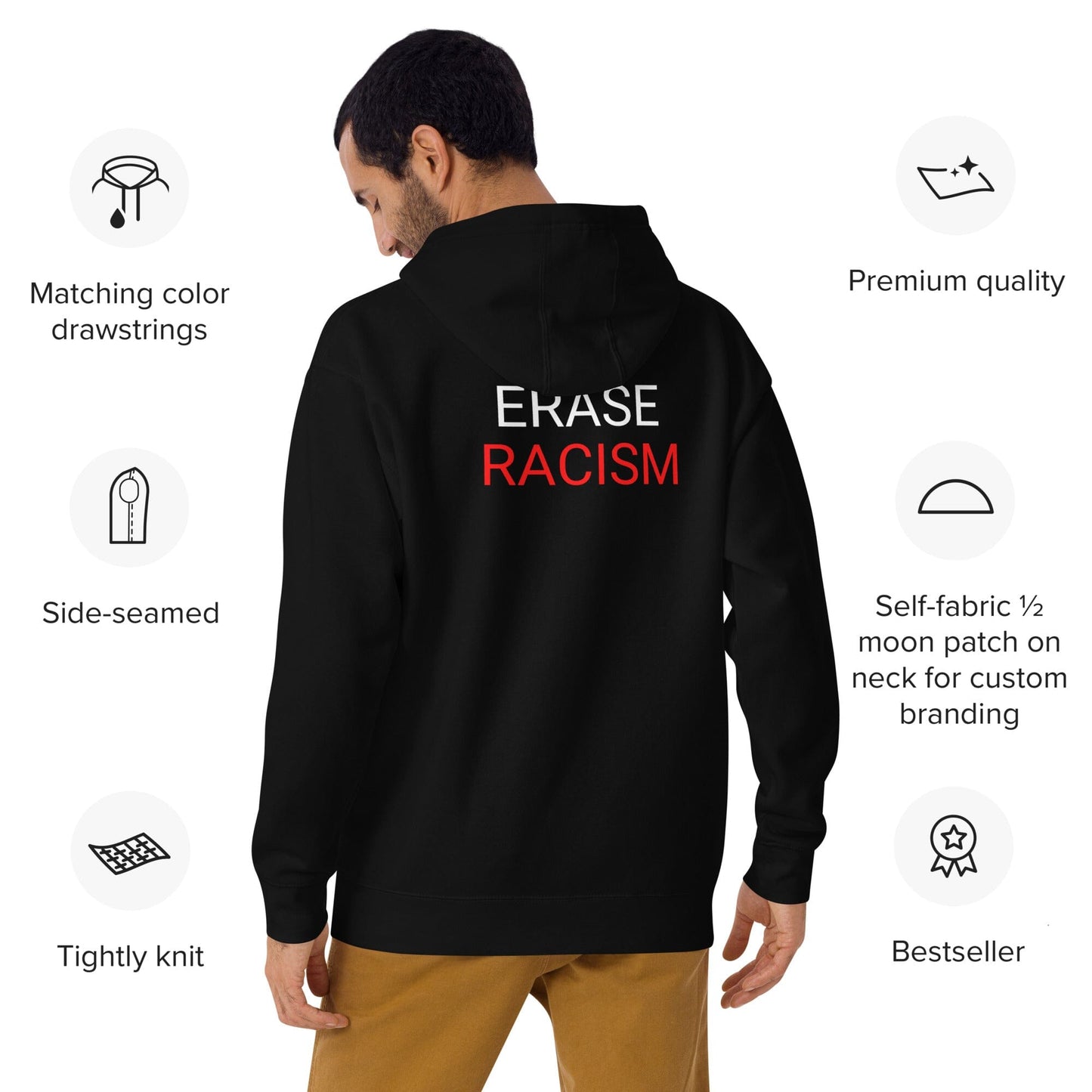 EVERYBODY vs RACISM unisex hoodie
