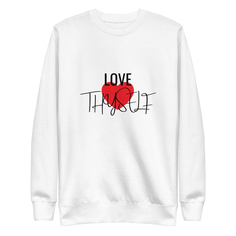 "Love Thyself" Unisex Fleece Pullover