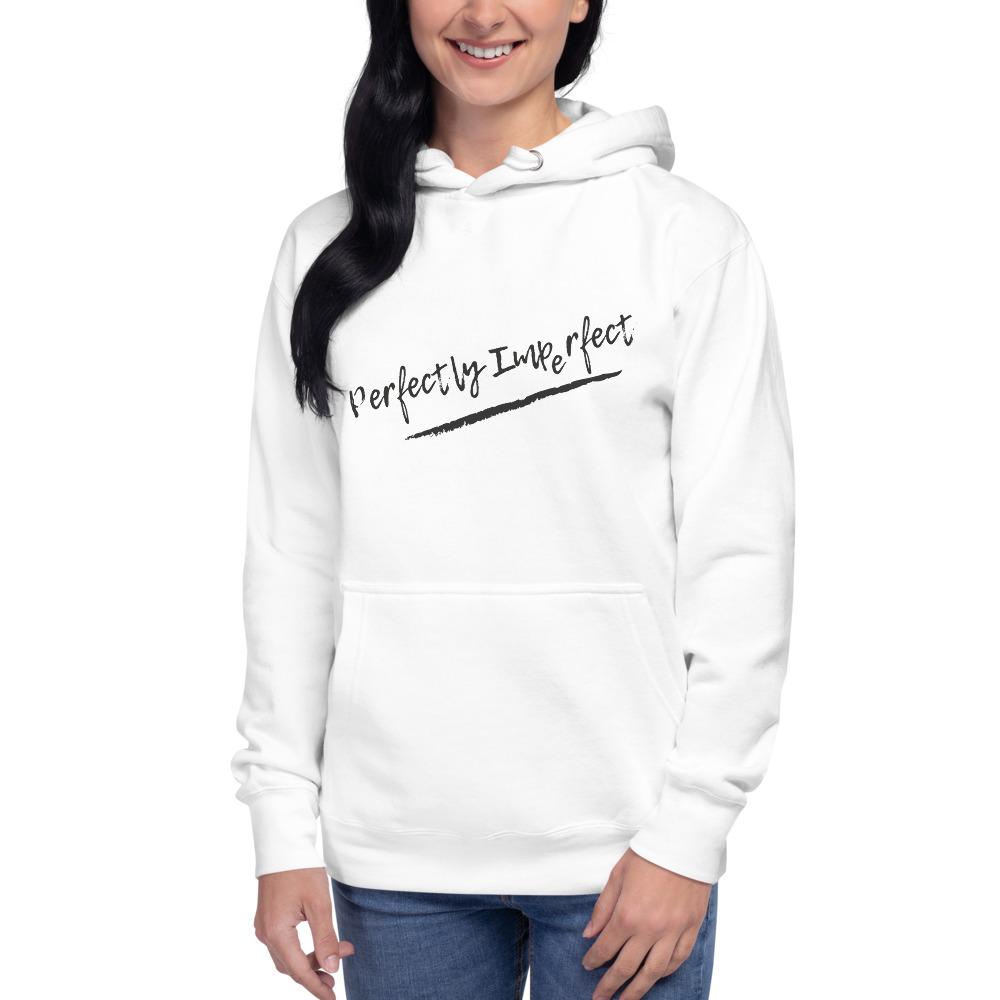 Perfectly Imperfect unisex hoodie