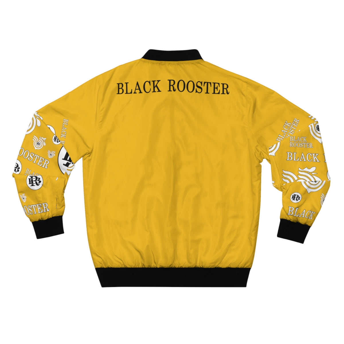 Yellow BR Monogram Bomber Jacket